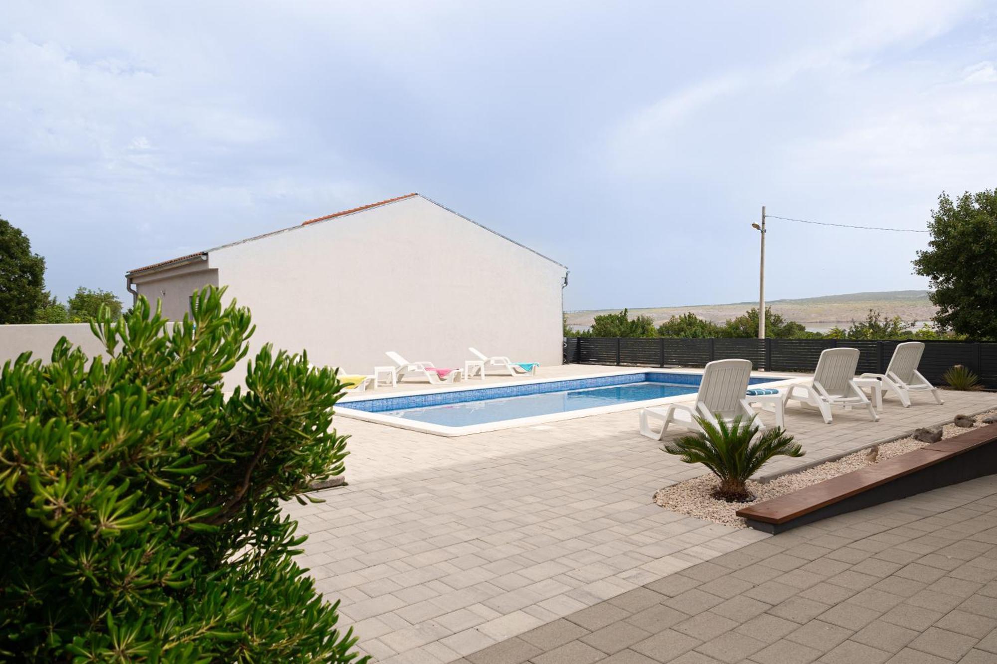 Apartments Zanic With Private Swimming Pool And Sea View Starigrad Paklenica Dış mekan fotoğraf